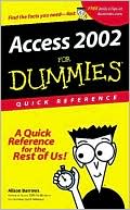 download Access 2002 For Dummies Quick Reference book