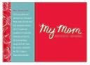 My Mom - Her Story. Her Words.