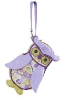 Owl Blossom Sillo-ette 6 inch Purse by Douglas Co.: Product Image