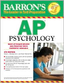 Barron's AP Psychology, 5th Edition by Robert McEntarffer: Book Cover