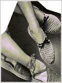 download PATTERN #0729 PLAY SHOES VINTAGE CROCHET book