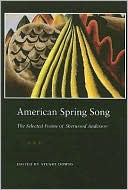 American Spring Song: The Selected Poems of Sherwood Anderson