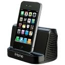 Portable Stereo Speaker System in Black by iHome: Product Image