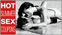 Hot Summer Sex Coupons