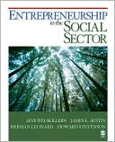 Entrepreneurship in the Social Sector