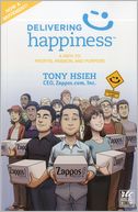 Delivering Happiness - A Round Table Comic by Tony Hsieh: Book Cover