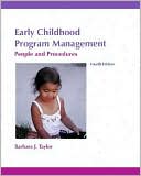 Early Childhood Program Management : People and Procedures