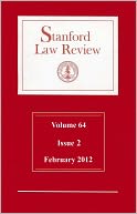 Stanford Law Review by Stanford Law Review: NOOK Book Cover