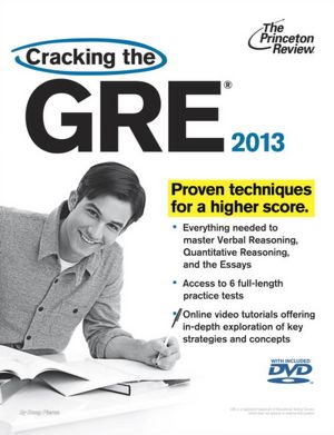 Cracking the GRE with DVD, 2013 Edition