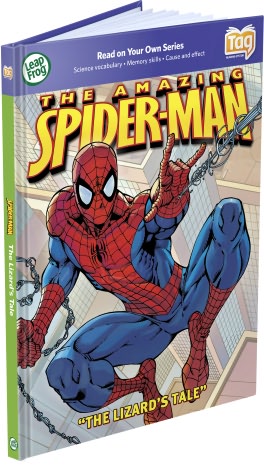 LeapFrog Tag Activity Storybook The Amazing Spider-Man: The Lizards Tale