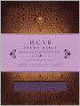 HCSB Study Bible (Mulberry Duotone Simulated Leather - Indexed)