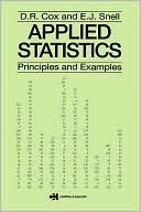 Applied Statistics - Principles And Examples