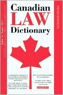 Canadian Law Dictionary