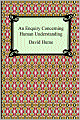 An Enquiry Concerning Human Understanding