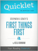 Quicklet on Stephen Covey's First Things First