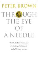 Through the Eye of a Needle by Peter Brown: Book Cover