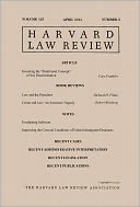 Harvard Law Review by Harvard Law Review: NOOK Book Cover