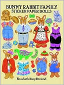 Bunny Rabbit Family Sticker Paper Dolls