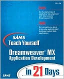 download Sams Teach Yourself Macromedia Dreamweaver MX Application Development in 21 Days book