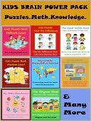 Kids Brain Power Pack : Power Pack of Puzzles Math Good Habits And Knowledge
