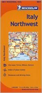 Michelin Italy: Northwest Map 561