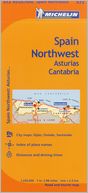 Michelin Spain: Northwest, Asturias, Cantabria Map 572