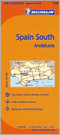 Michelin Spain: Andalucia Map 578