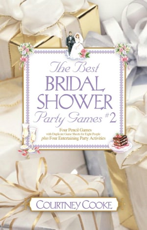  Bridal Shower Games on Barnes   Noble   Best Bridal Shower Party Games  2 By Courtney Cooke