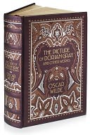The Picture of Dorian Gray and Other Works (Barnes & Noble Leatherbound Classics) by Oscar Wilde: Book Cover