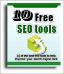 10 Free SEO Tools by Suzanne Morrison: NOOK Book Cover
