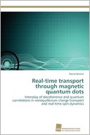 Real-Time Transport Through Magnetic Quantum Dots