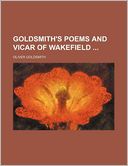 Goldsmith's Poems and Vicar of Wakefield