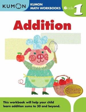 Grade 1 Addition: Kumon Math Workbooks