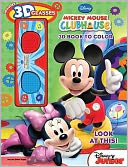 Look at This! Mickey Mouse Clubhouse: 3D Book to Color