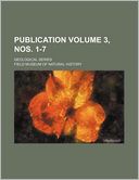 Publication Volume 3, Nos. 1-7; Geological Series