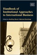 Handbook of Institutional Approaches to International Business
