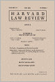 Harvard Law Review: Volume 125, Number 7 - May 2012