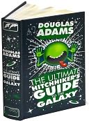 The Ultimate Hitchhiker's Guide to the Galaxy (Barnes & Noble Leatherbound Classics) by Douglas Adams: Book Cover