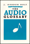 Audio Glossary