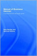 Manual Of Business German