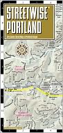 Streetwise Portland Map - Laminated City Center Street Map of Portland, Oregon - Folding Pocket Size Travel Map With Metro / Edition 2012