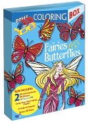 Fairies and Butterflies 3-D Coloring Box