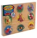 Pets Sound Peg Puzzle by Melissa & Doug: Product Image
