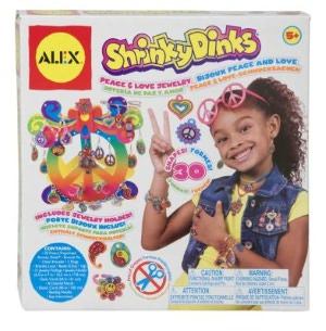 Alex Toys Shrinky Dinks Peace & Love Jewelry
