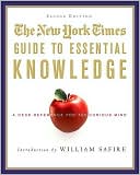 New York Times Guide to Essential Knowledge by The New York Times: Book Cover