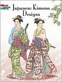 Japanese Kimono Designs Coloring Book