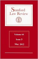 Stanford Law Review by Stanford Law Review: NOOK Book Cover