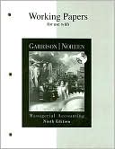 Working Papers Workbook for Managerial Accounting