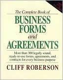 The Complete Book of Business Forms and Agreements, Book and 3.5' Disk Set