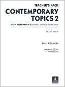 Teachers Pack Contemporary Top 2 2E: High Intermediate Listening and Note-Taking Skills
